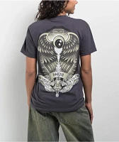 Von Dutch Wings Grey T-Shirt