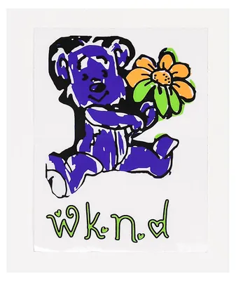 WKND Bear Sticker