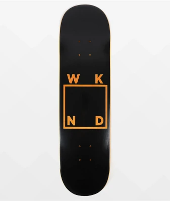 WKND Blacked Out Logo 8" Skateboard Deck