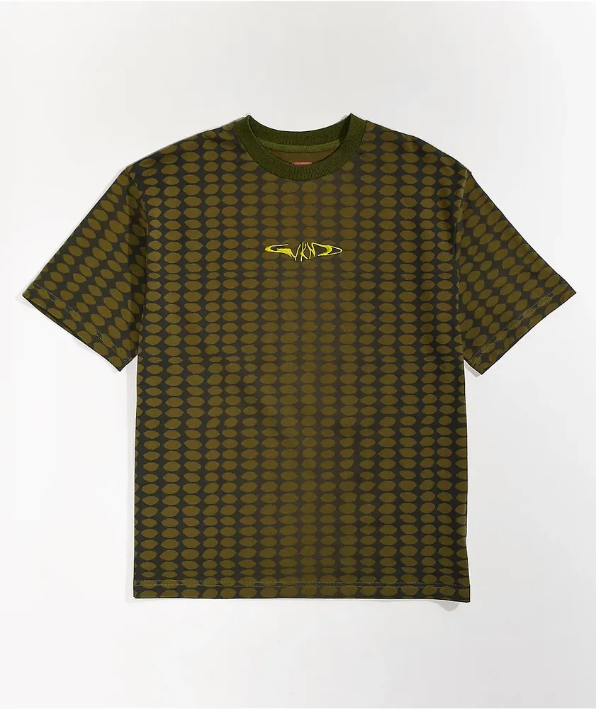 WKND Bubble Grey & Green T-Shirt