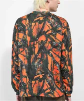 WKND Fishbone Orange Camo Long Sleeve T-Shirt