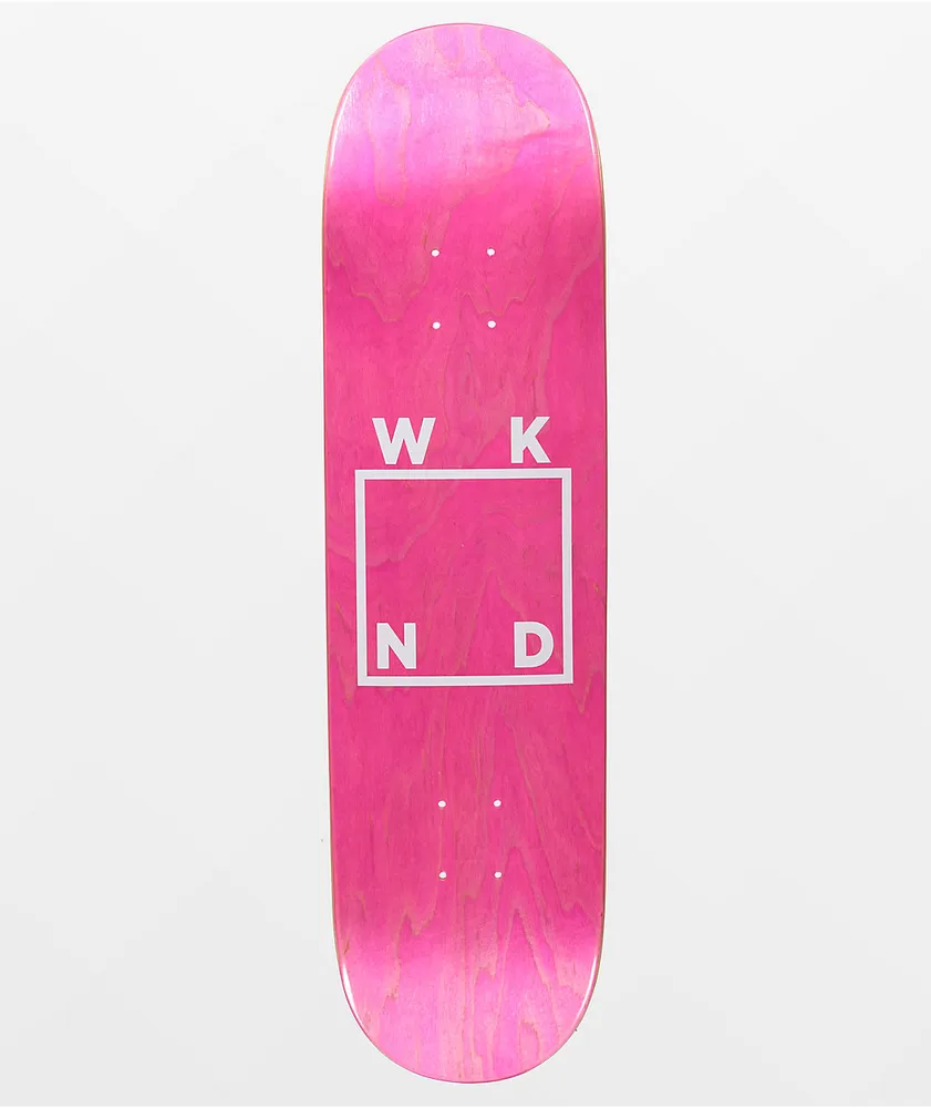 WKND White Logo 8.38" Skateboard Deck