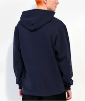 WORBLE Cool Dog Navy Hoodie 