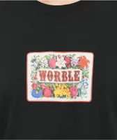 WORBLE Flower Shop Black T-Shirt