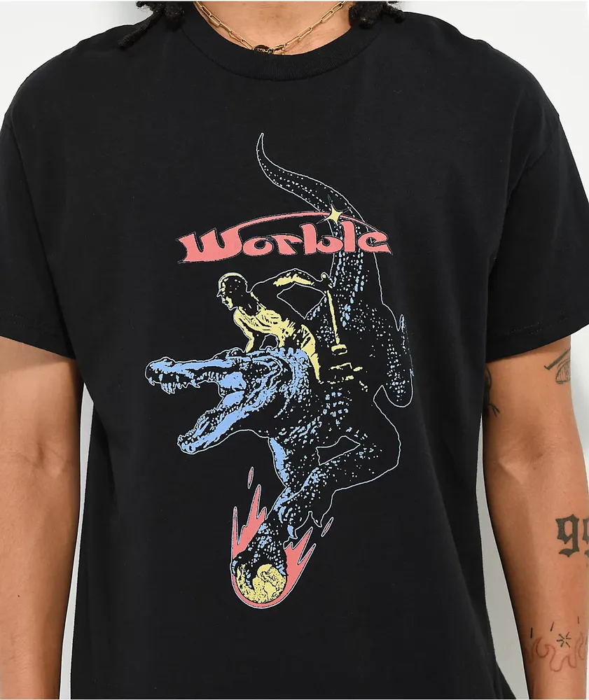 WORBLE Manramp Black T-Shirt