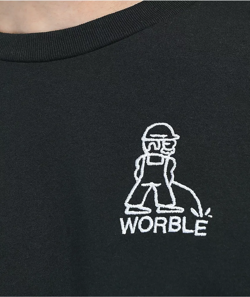 WORBLE Manramp PP Black T-Shirt