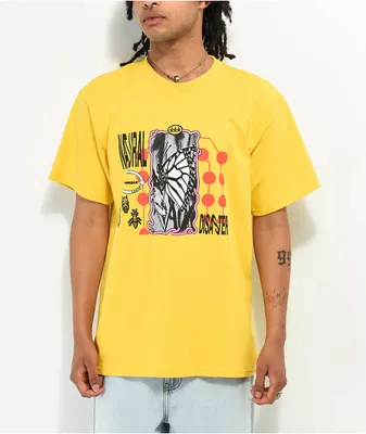 WORBLE Natural Disaster Yellow T-Shirt