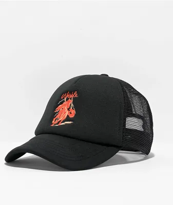 WORBLE Ol Pony Black Trucker Hat