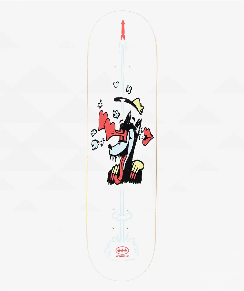 WORBLE Red Rocket 8.0" Skateboard Deck