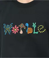 WORBLE Small World Black T-Shirt