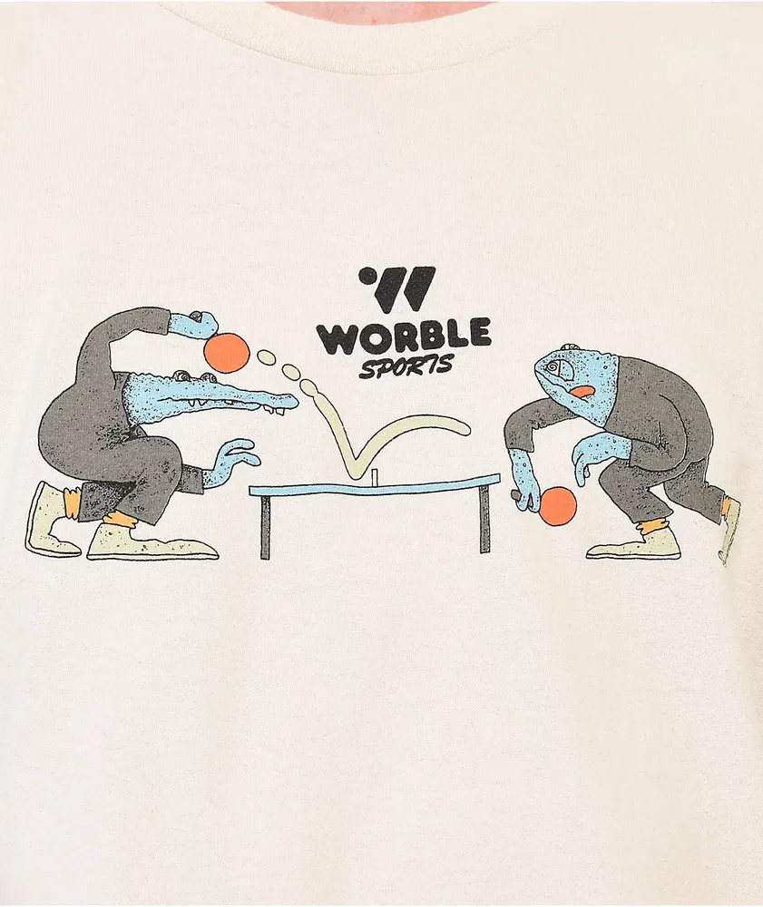 WORBLE Sports Natural T-Shirt