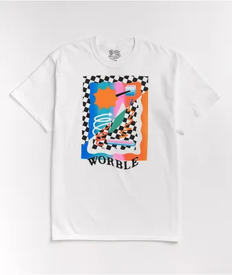 WORBLE Teague White T-Shirt