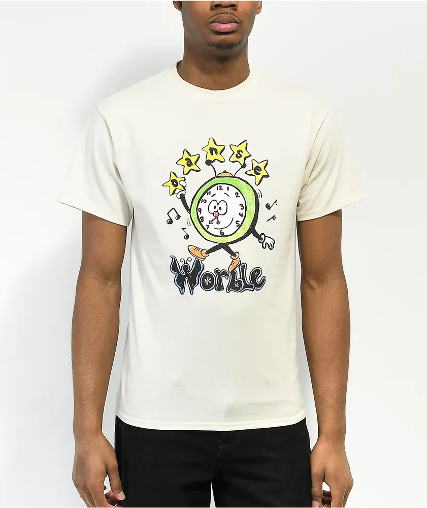 WORBLE Time To Shine Natural T-Shirt