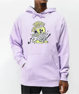 WORBLE Waste Lavender Hoodie