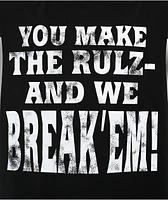 WWE D-Generation X Break 'Em Black Tank Top