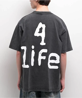 WWE NWO 4 Life Black Wash T-Shirt