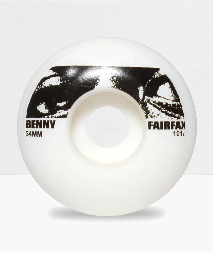 Wayward Fairfax 54mm 101a White Skateboard Wheels