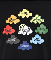 Weather Report Genre Black T-Shirt 