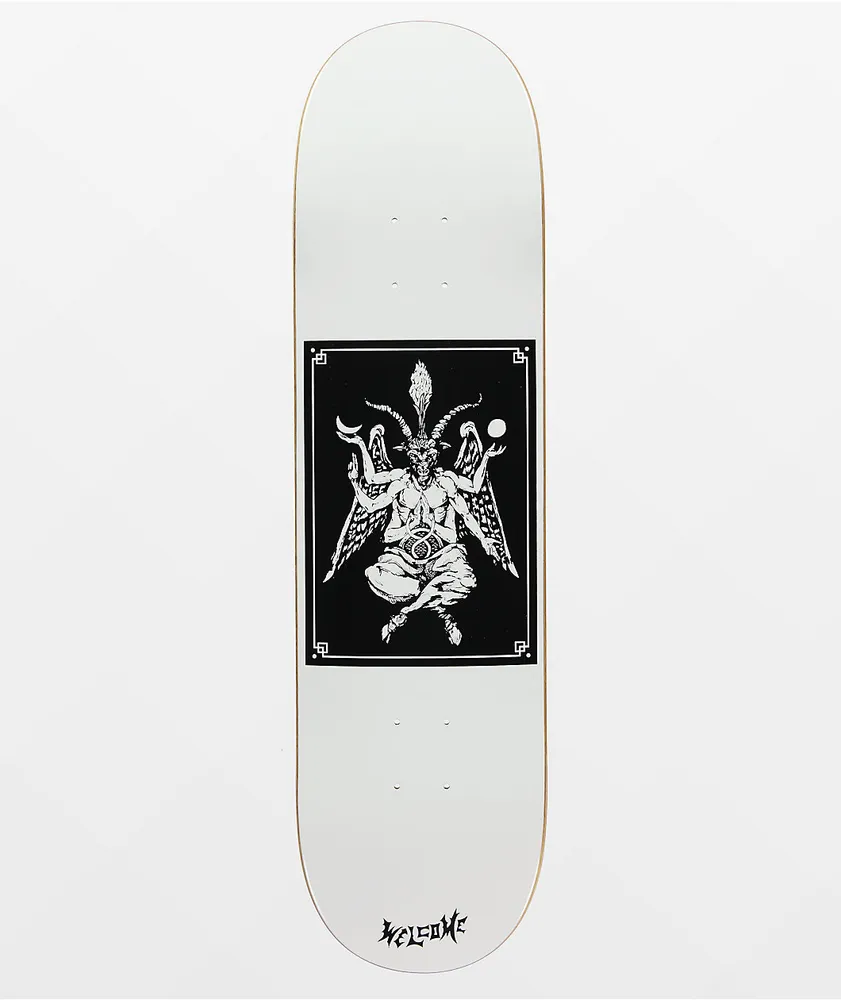 Welcome Bapholit White & Black 8.25" Skateboard Deck