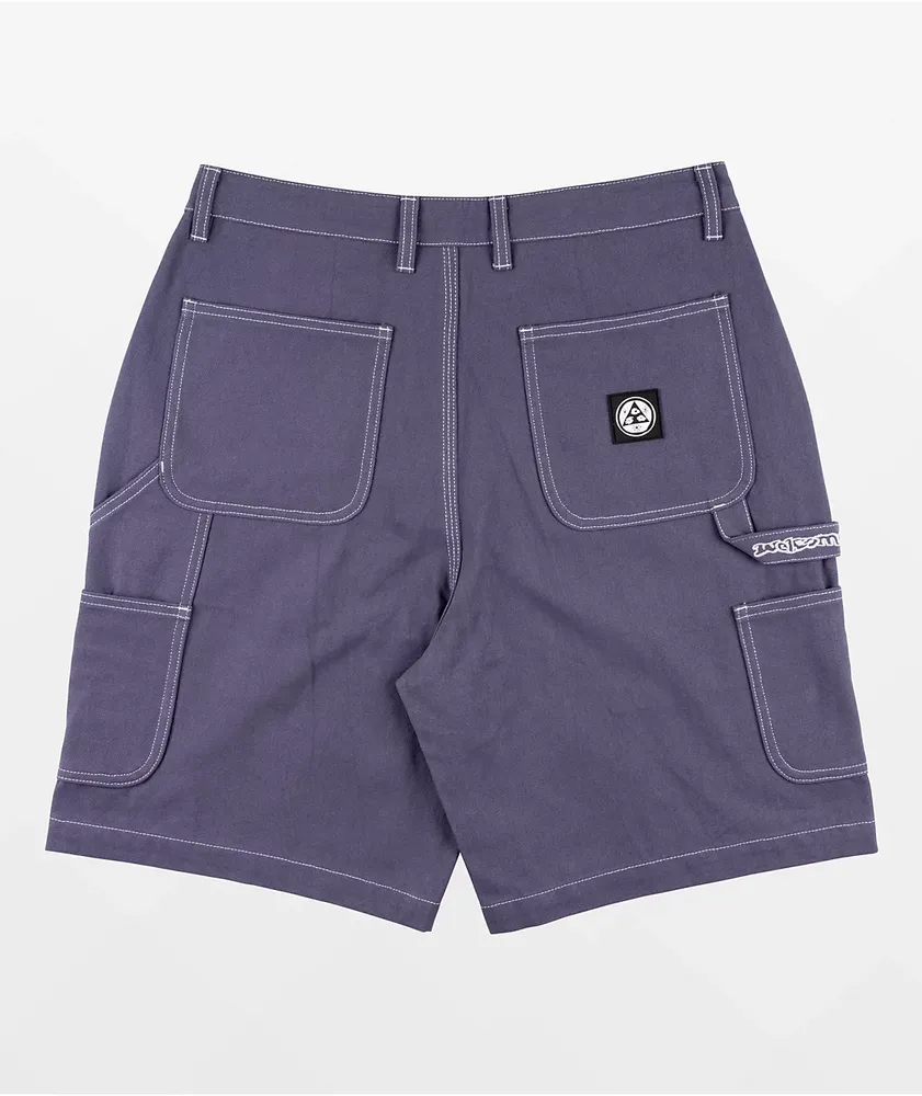 Welcome Brace Purple Carpenter Shorts