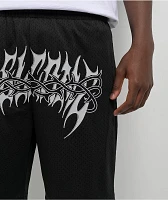 Welcome Brier Black Mesh Shorts