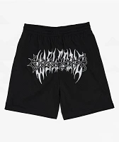 Welcome Brier Black Mesh Shorts