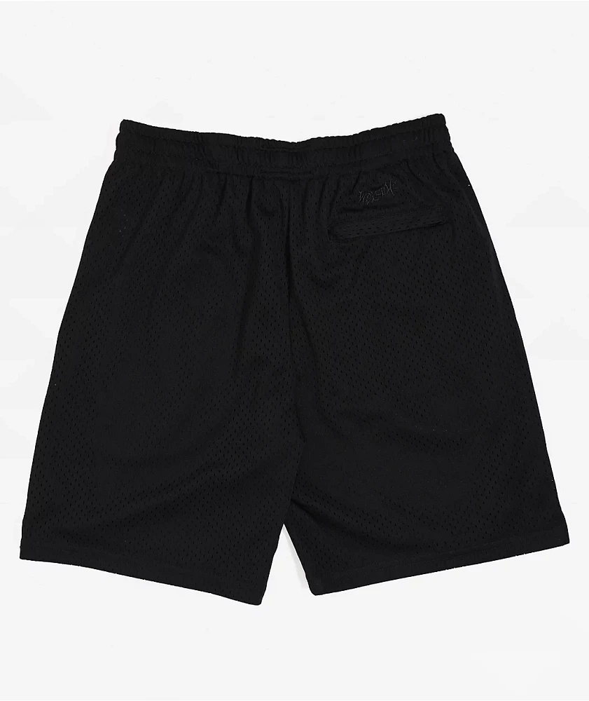 Welcome Brier Black Mesh Shorts