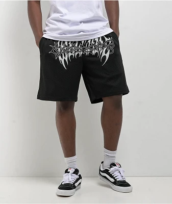 Welcome Brier Black Mesh Shorts