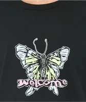 Welcome Butterfly Black T-Shirt