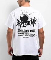 Welcome Demolition White T-Shirt