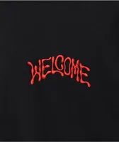 Welcome Droop Black T-Shirt