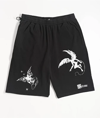 Welcome Duality Charcoal Sweat Shorts