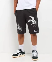 Welcome Duality Charcoal Sweat Shorts