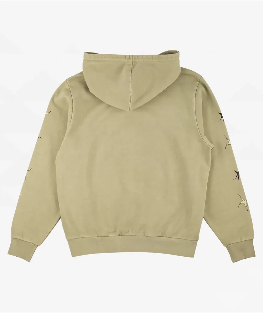 Welcome Halo Beige Hoodie