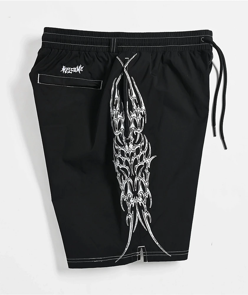 Welcome Horde Black Board Shorts