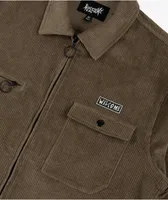 Welcome Hydra Brown Corduroy Jacket