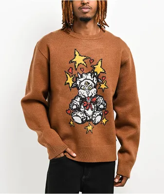Welcome Lamby Brown Sweater