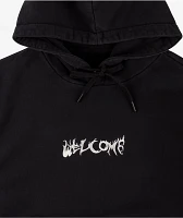 Welcome Light And Easy Black Hoodie