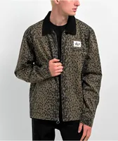 Welcome Lumos Brown Leopard Jacket