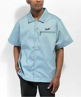 Welcome Mace Blue Short Sleeve Work Shirt