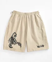 Welcome Mace Grey Sweat Shorts