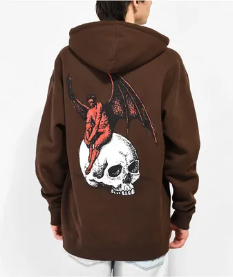 Welcome Nephilim Brown Hoodie