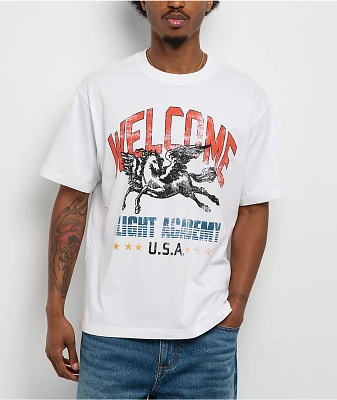 Welcome Pegasus White T-Shirt