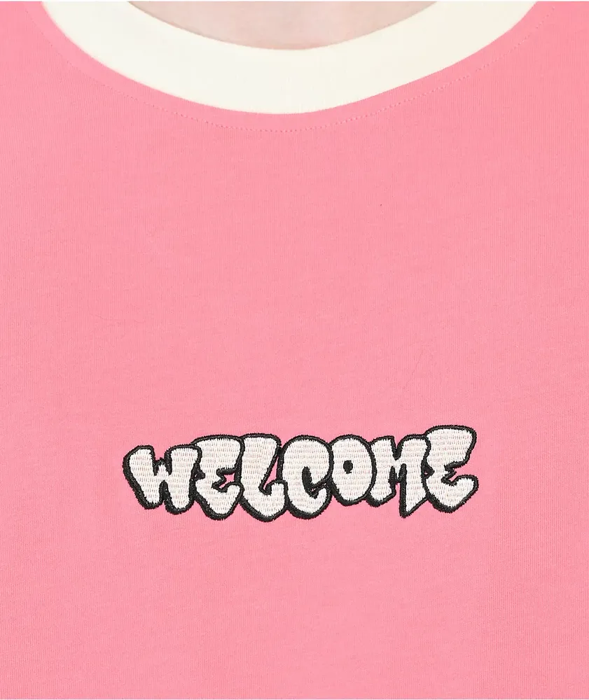 Welcome Puncher Pink T-Shirt