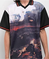 Welcome Rapture Black Soccer Jersey