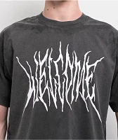 Welcome Screen Overprint Black T-Shirt