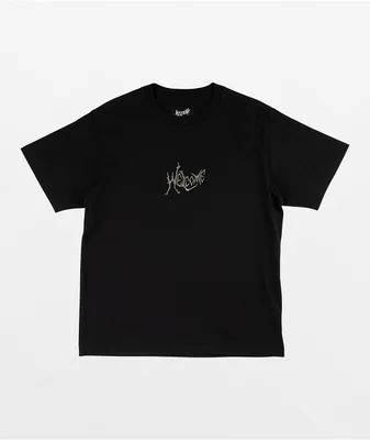 Welcome Spine Black T-Shirt