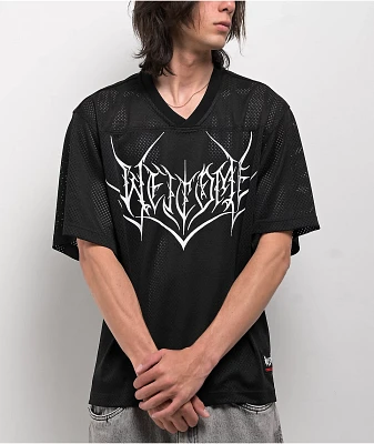 Welcome Splinter Black Football Jersey