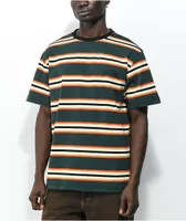 Welcome Thelma Green & Orange Stripe T-Shirt