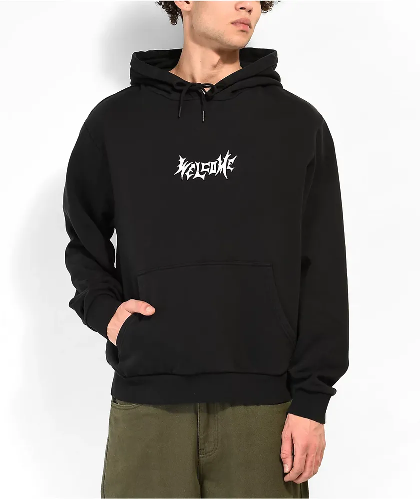 Welcome Vamp Black Hoodie